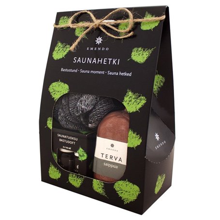 Emendo Bastustund Set Svart Emendo