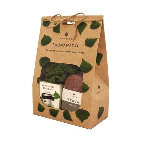 Emendo Bastustund 2xDoft+Tvål Natur Emendo