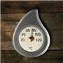 Bastutermometer Hukka droppe