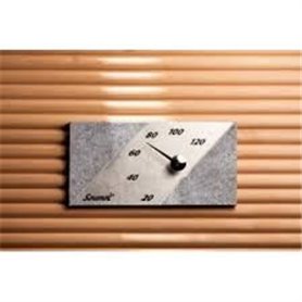 Bastutermometer Hukka tvåfärgad