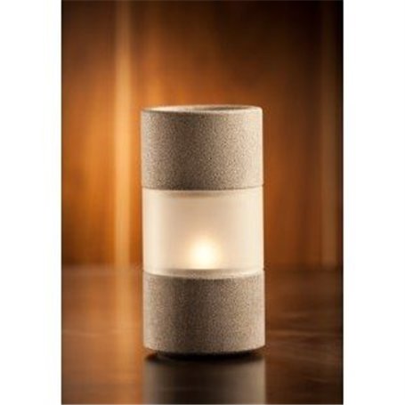 Ljustlykta Hukka av täljsten Stående