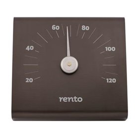 Rento bastutermometer i Aluminium Grafitgrå RENTO