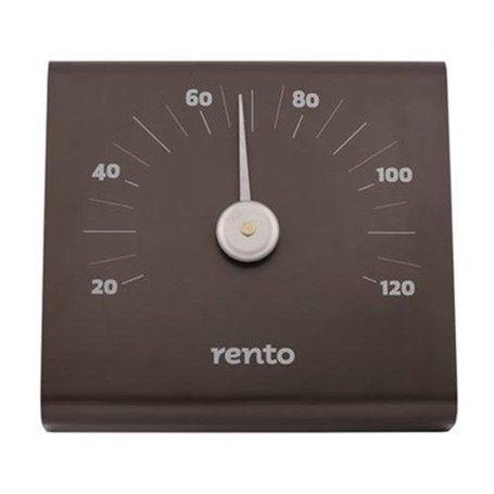Rento bastutermometer i Aluminium Grafitgrå RENTO