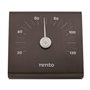 Rento bastutermometer i Aluminium Grafitgrå RENTO