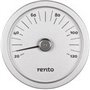 Bastutermometer RENTO Aluminium Silver