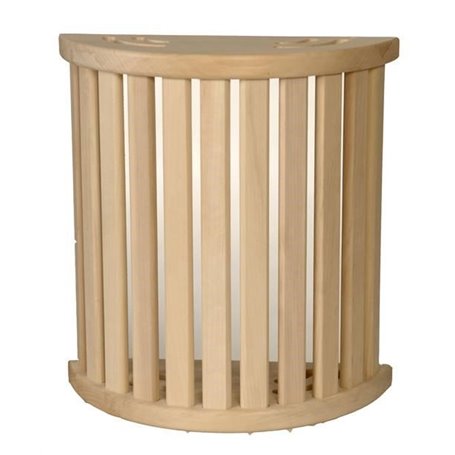 Lampskärm VÄVARS med 11 ribbor Rakvägg Asp