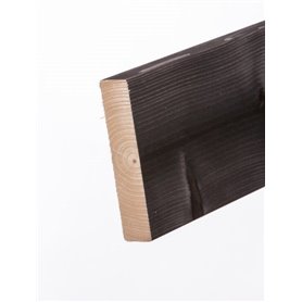 Bastulav Sauna Sweden Svartvaxad Borstad Gran 28x145mm L: 2,4m