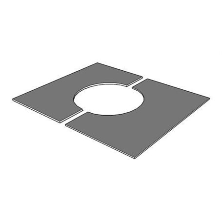 Innertaksplåt Sauna Sweden Landy vent Facil, för taklut 0-22 grader