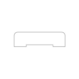 Bastulist Sauna Sweden UK 42x12 mm