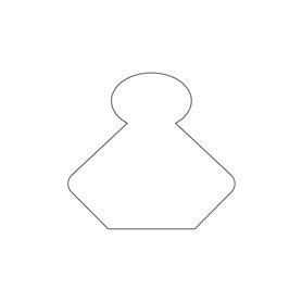 Innerhörnlist Sauna Sweden 25x25 mm