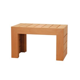 Bastubänk Thermory 90x400x670 mm