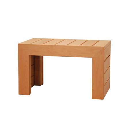 Bastubänk Thermory 90x400x670 mm