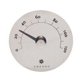 Bastutermometer Emendo I Stål