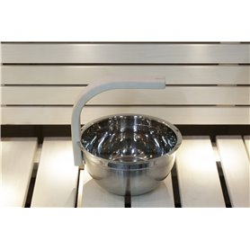 Bastuhink SAWO Böjt handtag rostfritt stål