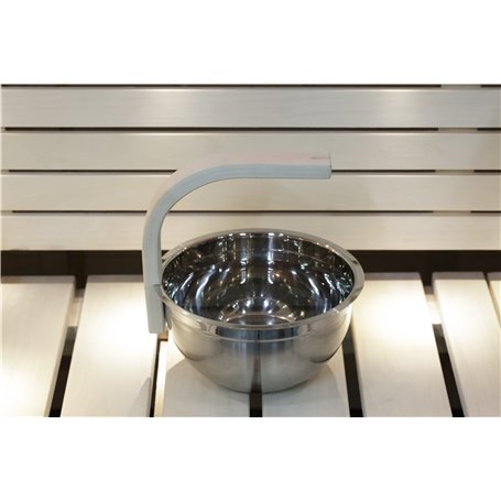 Bastuhink SAWO Böjt handtag rostfritt stål