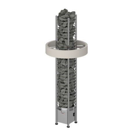 Värmevakt SAWO Runda torn av trä