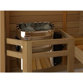 Elektriskt Bastuaggregat SAWO Rostfri Scandia 3P-1P