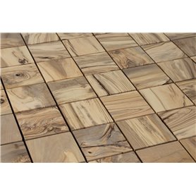 Väggpanel Emotionwood Square 70 oliv