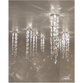 Ljusarmatur för badrumstak Cariitti Sade