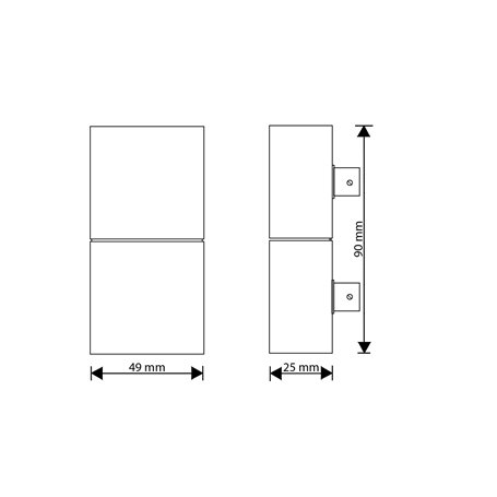 Ljusarmatur för ångbastu Cariitti SX