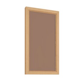 Bastufönster Thermory Brons glas Rektangulärt