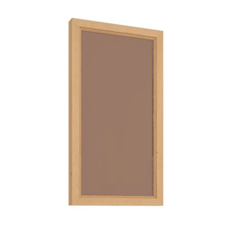 Bastufönster Thermory Brons glas Rektangulärt