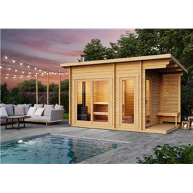 Bastustuga Saunasell Halden Medium