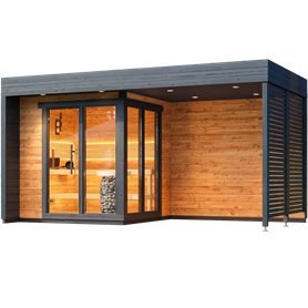 Bastustuga Saunasell Patio S Plus