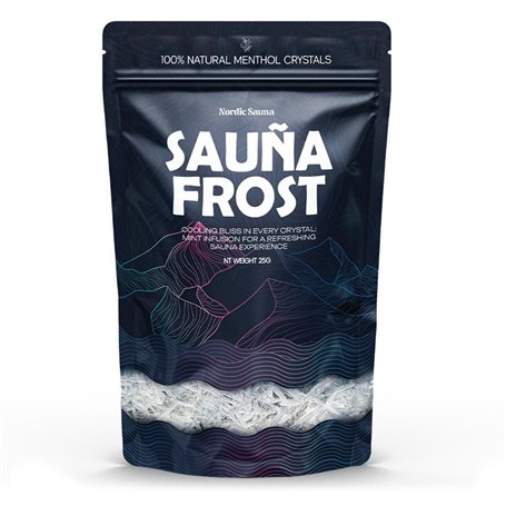 Sauna Frost Sauna Sweden Mentolkristaller