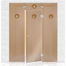 Glasparti Andres TYP 1 - 1800x2250 mm