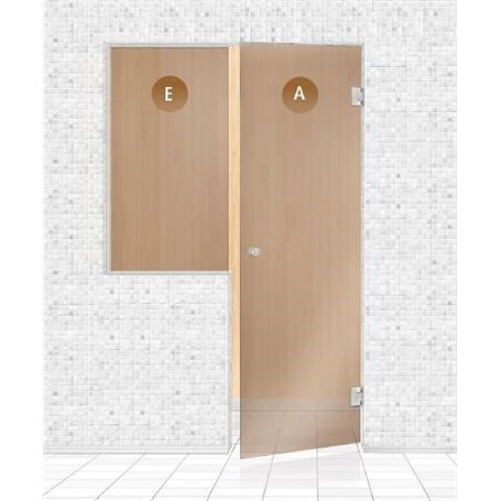 Glasparti Andres TYP 8 - 1200x2100 mm