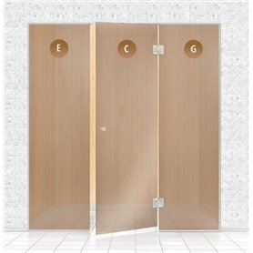 Glasparti Andres TYP 9 - 1800x2100 mm