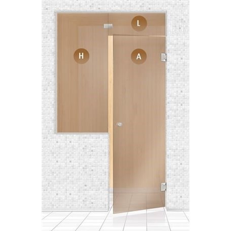 Glasparti Andres TYP 4 - 1200x2250 mm