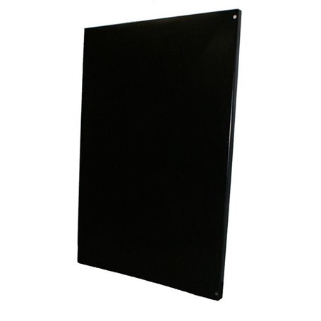 Väggskyddsplåt Sauna Sweden Svart