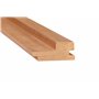 Bastupanel Sauna Sweden Termo Asp Trend Series STEP 64x27 mm