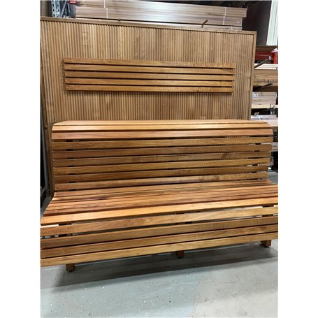 Bastuinredning Sauna Sweden Lux Lava Modern