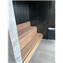 Bastuinredning Sauna Sweden Lux Lava Modern