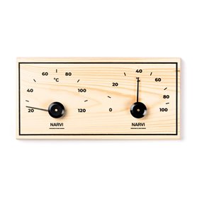 Bastutermometer Narvi Thermo-hygrometer