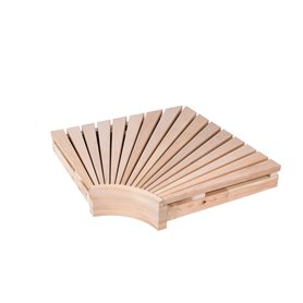 Hörnmodul Thermory 140 mm framkant