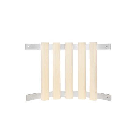 Bänkkjol Bastu Thermory Hörn 14x300x300 mm