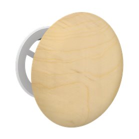 Ventilationslucka SAWO Rund trä