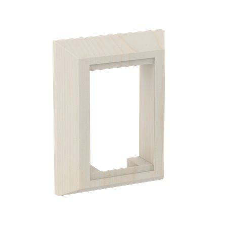 Hållare för kontrollgränssnitt SAWO Trä Rektangulär för 2.0-kontroller