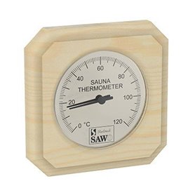Bastutermometer SAWO Fyrkant