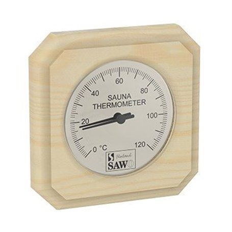 Bastutermometer SAWO Fyrkant