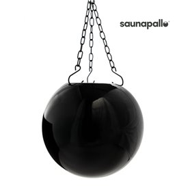 Bastuboll Saunapallo Svart