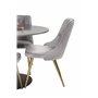 Matgrupp Estelle med Velvet Deluxe matstolar