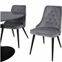 Matgrupp Estelle med Velvet Deluxe matstolar