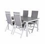 Matgrupp Levels med Albany matstolar, 160 × 100 cm