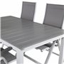 Matgrupp Levels med Albany matstolar, 160 × 100 cm