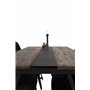 Matgrupp Jakarta med Velvet Deluxe matstolar, 200 × 90 cm